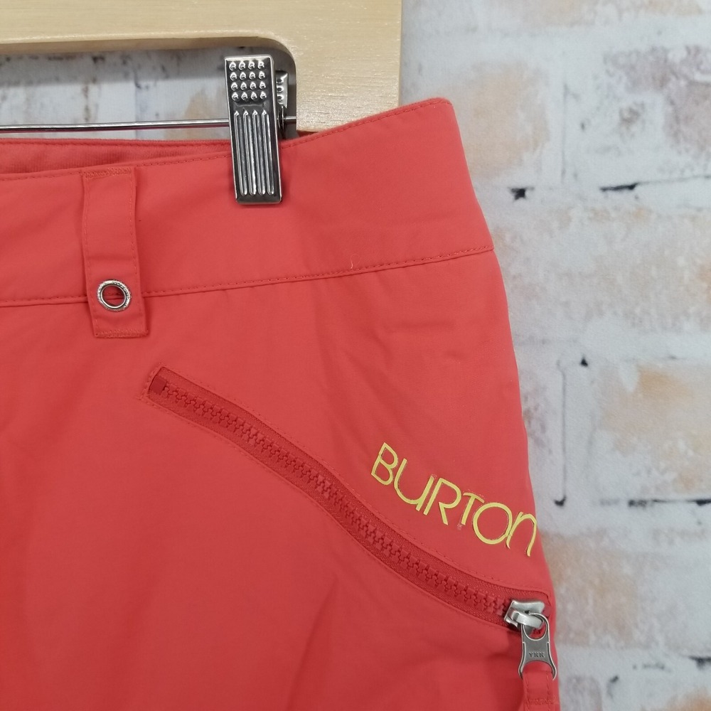 Burton Da Nang Dryride Snowboard Ski Pants Pink/Red Women's Medium Thermolite - Picture 2 of 12